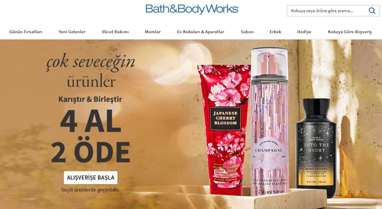 Erkek Vücut Losyonu - Bath & Body Works